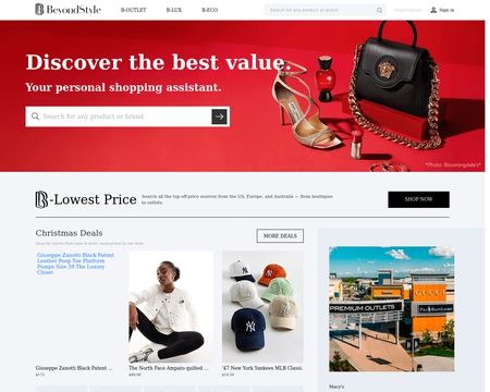 website thubmnail of Beyondstyle.us