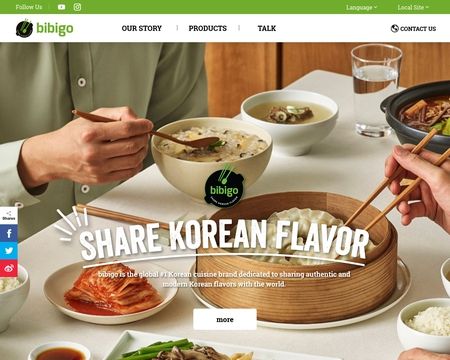 website thubmnail of Bibigo