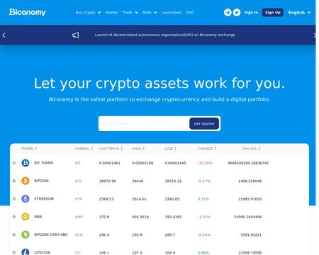 website thubmnail of Biconomy