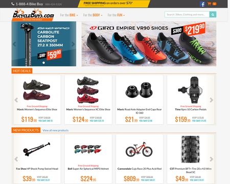 website thubmnail of BicycleBuys.com