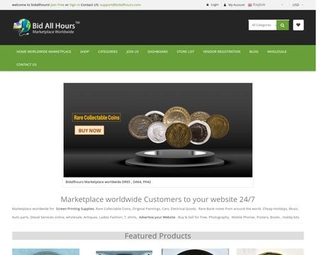 website thubmnail of Bidallhours
