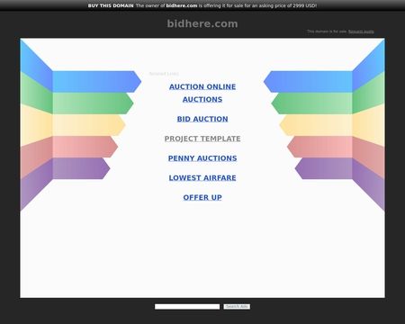 website thubmnail of BidHere