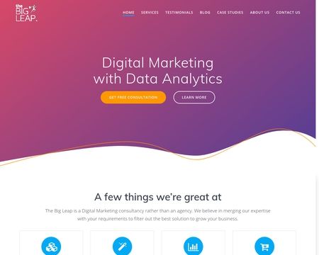 website thubmnail of Bigleapmarketing.in
