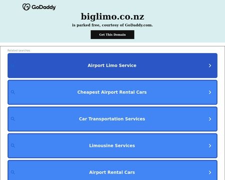 website thubmnail of Biglimo.co.nz