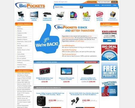 website thubmnail of Bigpockets.co.uk