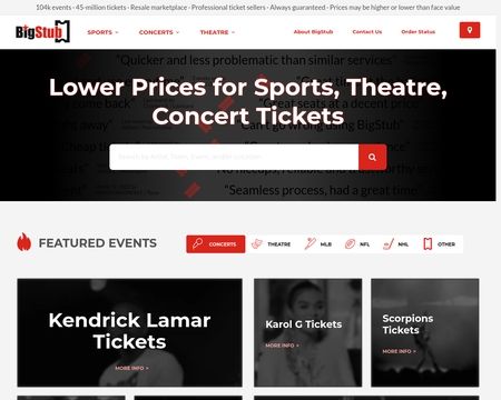 website thubmnail of BigStub