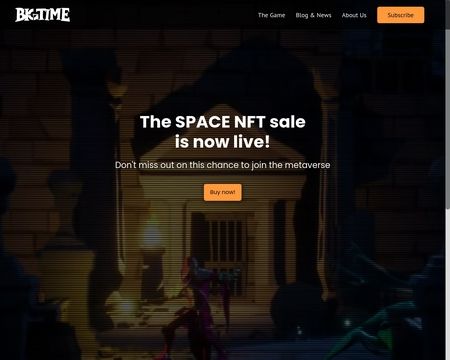website thubmnail of Bigtime.gg