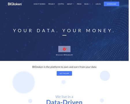 website thubmnail of BIGtoken