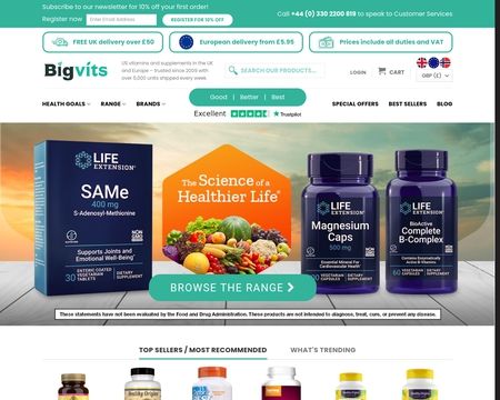 website thubmnail of Bigvits