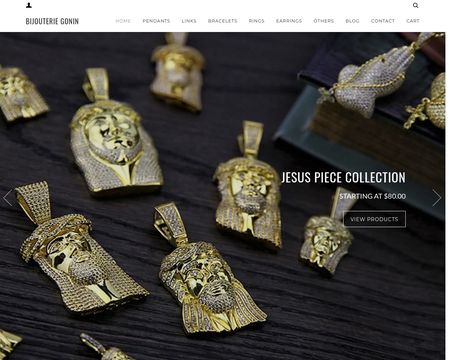 website thubmnail of Bijouterie Gonin