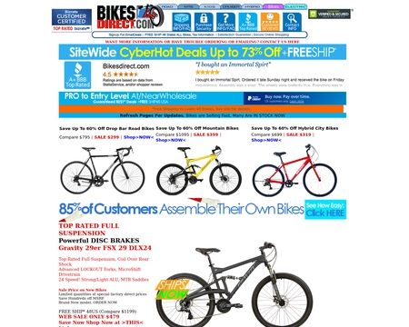 Bicycle for sale at sales makro