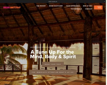 website thubmnail of Bikini Bootcamp