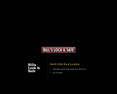 website thubmnail of Bills Lock & Safe