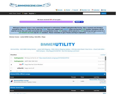 website thubmnail of Bimmerscene