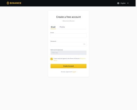 website thubmnail of Binace