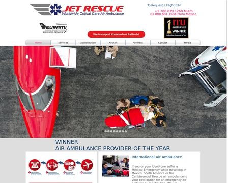 website thubmnail of Jet Rescue