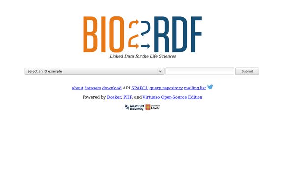 Thumbnail of Bio2rdf.org