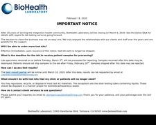 Thumbnail of BioHealth Laboratory