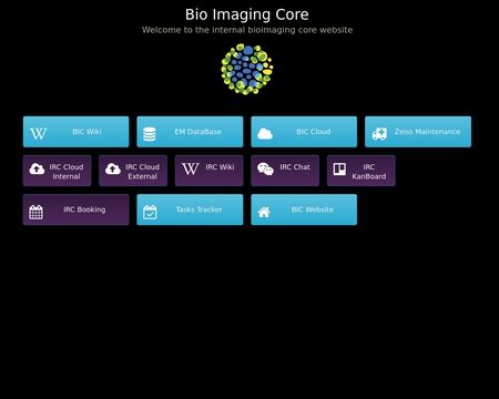 website thubmnail of Bioimagingcore.be