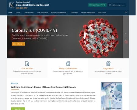 website thubmnail of Biomedical Science And Research Journals