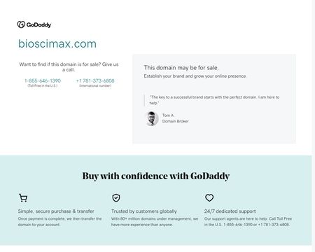 website thubmnail of Bioscimax