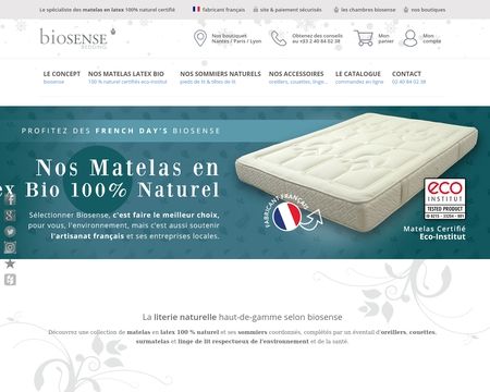 website thubmnail of Biosense.fr