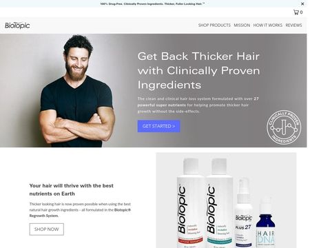 website thubmnail of Biotopic.ca