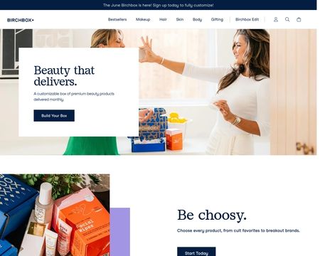 website thubmnail of Birchbox
