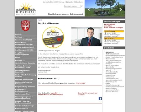 website thubmnail of Birkenau.de