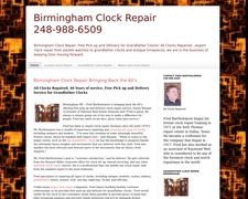 Thumbnail of Birminghamclockrepair.blogspot.com