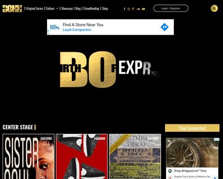 website thubmnail of Birth of Hip Hop