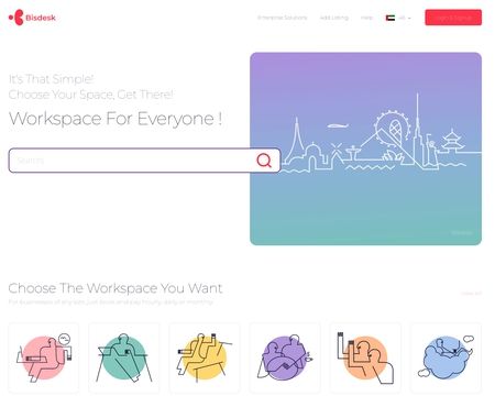 website thubmnail of Bisdesk