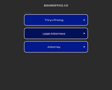 website thubmnail of Bisonoffice.co