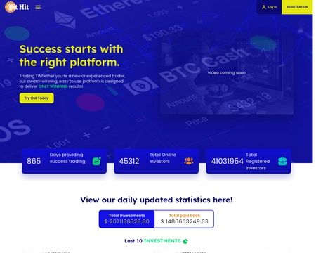 website thubmnail of Bit Hit