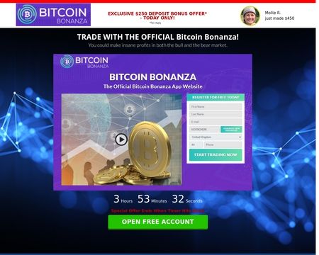 website thubmnail of Bitcoin Bonanza