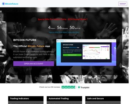 website thubmnail of Bitcoin Future â¢ ð¥