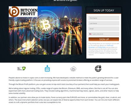website thubmnail of Bitcoin Profit
