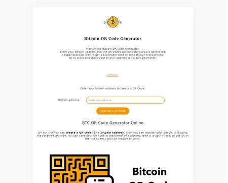 website thubmnail of Bitcoin-qr-code-generator.io