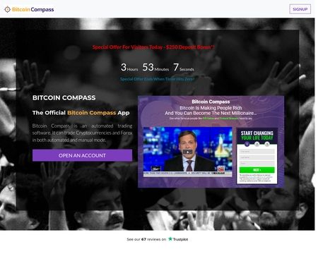 website thubmnail of Bitcoin Compass