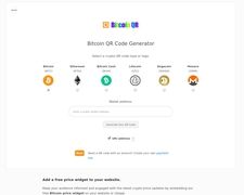 Thumbnail of Bitcoinqrcodemaker.com