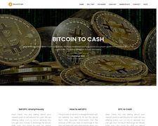 Thumbnail of Bitcoins-to-cash.com
