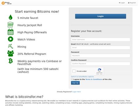 Bitcoinsfor.me