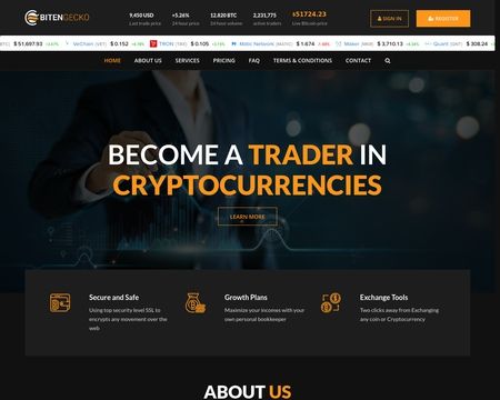 website thubmnail of Biten Gecko
