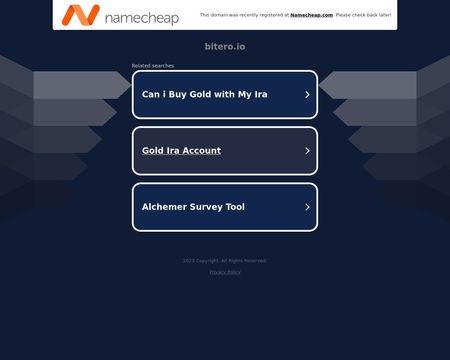 website thubmnail of Bitero.io
