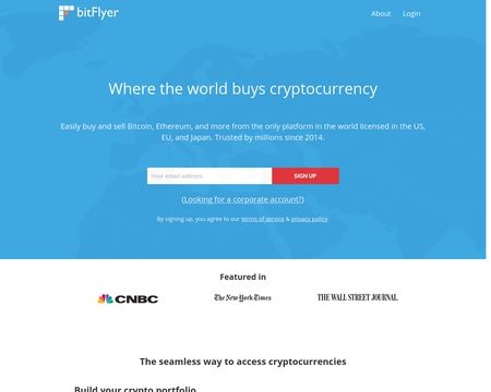website thubmnail of Bitflyer