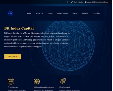 website thubmnail of Bit Index Capital