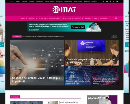 website thubmnail of Bitmat.it