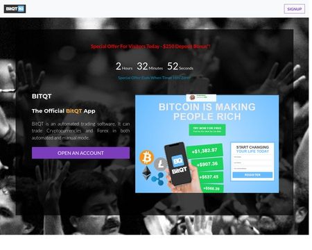 website thubmnail of Bitqt