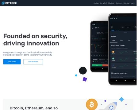 website thubmnail of Bittrex