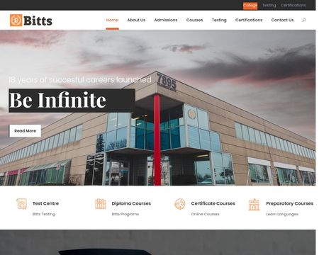website thubmnail of Bitts.ca